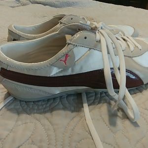 Puma Leather & Textile Sneakers